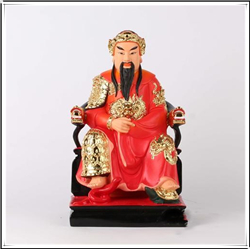 彩繪真武大帝銅像 彩繪真武大帝銅像