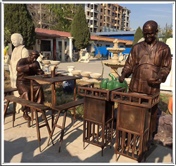 早點攤景觀小品 早點攤景觀小品