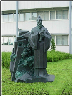 醫院古代名人雕塑 醫院古代名人雕塑