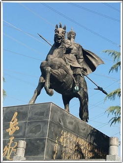 廣場岳飛銅雕塑 廣場岳飛銅雕塑