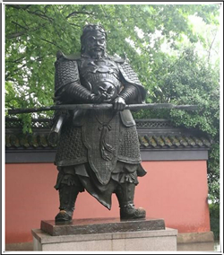 鑄銅岳飛雕塑 鑄銅岳飛雕塑