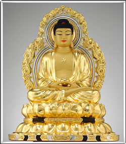 銅鎏金佛像 銅鎏金佛像