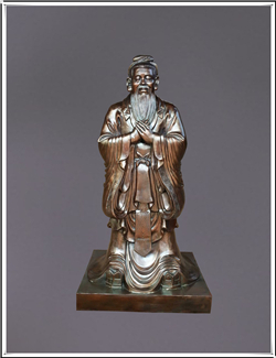 校園雕塑孔子 校園雕塑孔子