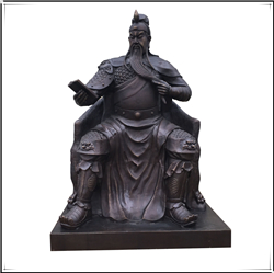 關圣大帝銅雕 關圣大帝銅雕