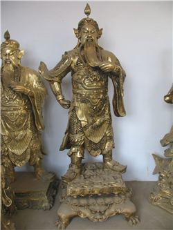 威武關公雕塑 威武關公雕塑