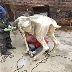 室外純銅鹿 室外純銅鹿