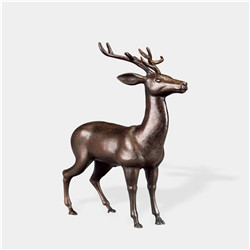 小梅花鹿雕塑 小梅花鹿雕塑