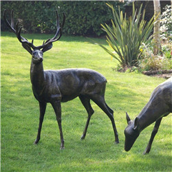 園林銅鹿廠家 園林銅鹿廠家