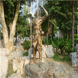 步行街古代人物雕塑 步行街古代人物雕塑