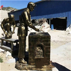 定制茶文化雕塑 定制茶文化雕塑