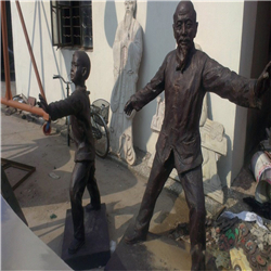 公園打太極雕塑 公園打太極雕塑