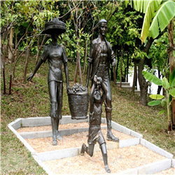 豐收民俗雕塑 豐收民俗雕塑