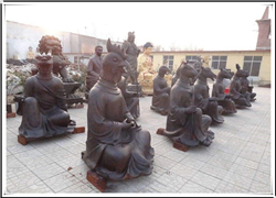 十二生肖獸首人身雕塑 十二生肖獸首人身雕塑